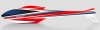 Staysee 800 for Kyosho Quest Impaction 787 (Electric) -Red