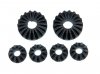 Internal Diff Gears (Plastic): MTX7/6