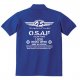 (Discontinued) O.S. SPEED AIR FORCE POLO SHIRT ROYAL BLUE (L)