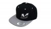 (Discontinued) M-LOGO CAP Black Silver