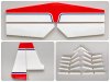 EXTRA 140 tail wing set (red)