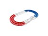 Mini 4WD Oval Home Circuit 3-D Lane Change Type (Red/Blue/White)