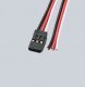Servo Lead G (Gold Connector) Black 50-core type for high current