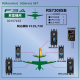HPS-A704(3x)+BLS-A600(2x)+R7308SB Servo Set (F3A)