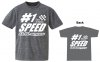 O.S.SPEED #1Dry T-Shirt Mix Gray (XL)