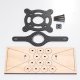 Carbon motor mount set