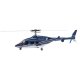 (Discontinued) 60SCALE FUSELAGE BELL222 BLUE