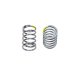 Rear Shock Spring L26/1.6 6.25T (Yellow) 2pcs: MTX7/6