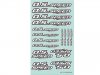 (Discontinued) O.S. SPEED PRO STICKER 2017 WHITE