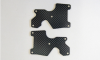 Graphite Rear Lower Suspension Arm Plates L/R (1mm): X8R/8RE