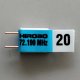 XRB SR RC CRYSTAL 72.190MHz/20