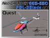 Neo caliber E6S-550 FBL-3Blade--Kit Only (Assembly Kit)