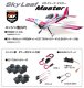 (Discontinued) Sky Leaf Master 55 inch GP Airplane (Pink) 5 Servo Set (S3175HVx5) + S.Bus Package