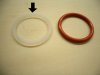O ring for front ring (white soft type made of silicon)