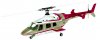 30 scale body Bell 222 (Red X Gold)