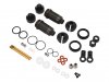 Teflon-Coated Aluminum Big Bore Front Damper Set (Xtrada)