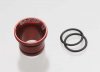 (Discontinued) CARBURETTOR REDUCER 9MM (RED) ALUMINUM
