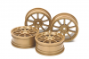 1/10 MEDIUM-NARROW 10-SPOKE WHEELS (OFFSET 0)