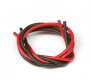 (Discontinued) Silver COATING 14AWG: X500mm(Red,Black)