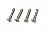 SJG4x20 Titanium F/H Cap Screw (4pcs.)