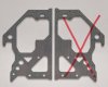 E3 Main Frame (Titanium Carbon) (1 piece only)