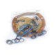 Gasket for locker arm cover Set(6 pieces) -- For FA-170R3