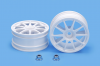 1/10 10-SPOKE ONE-PIECE WHEELS (1 PAIR)